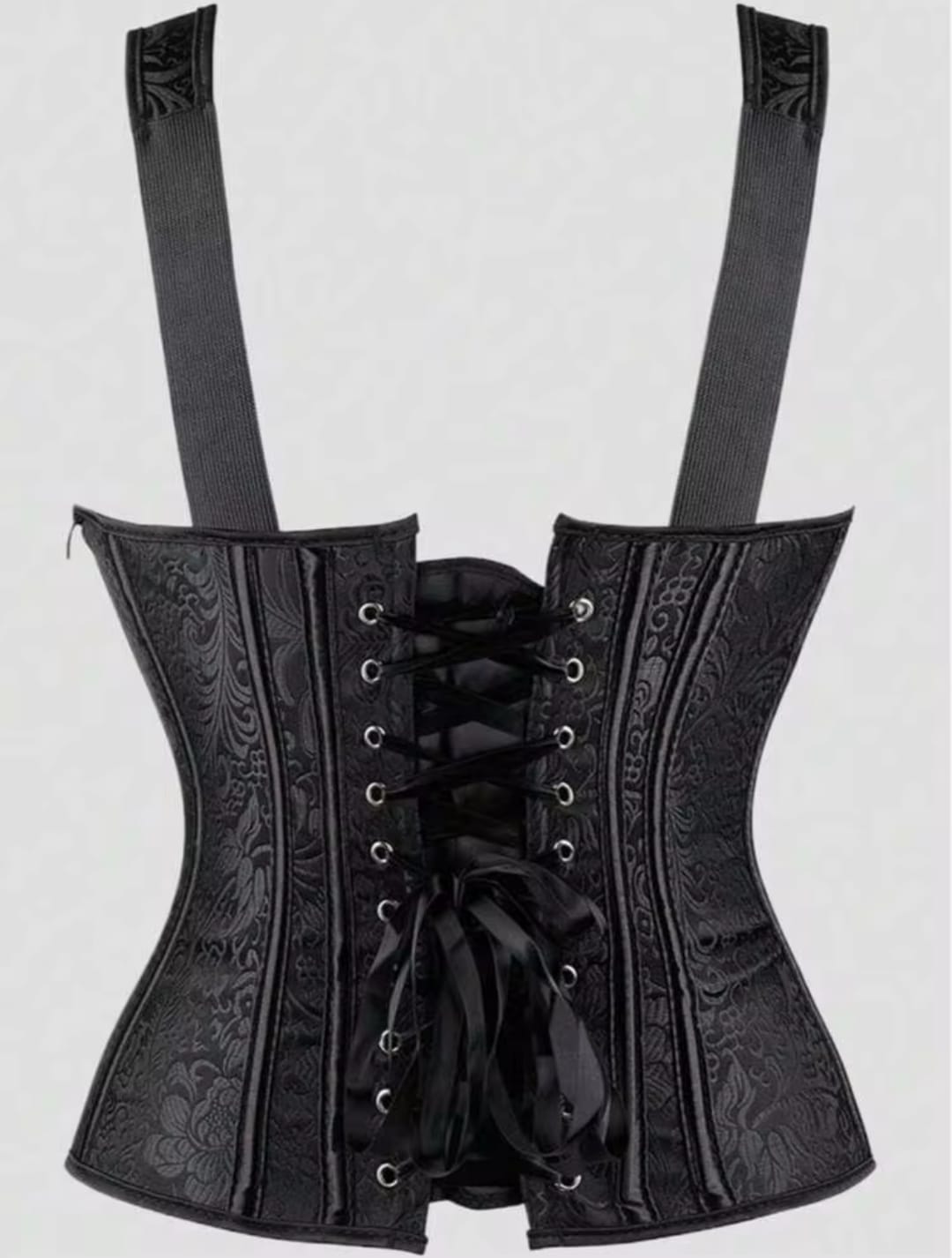 Women’s High-Compression Jacquard Corset Shapewear Top